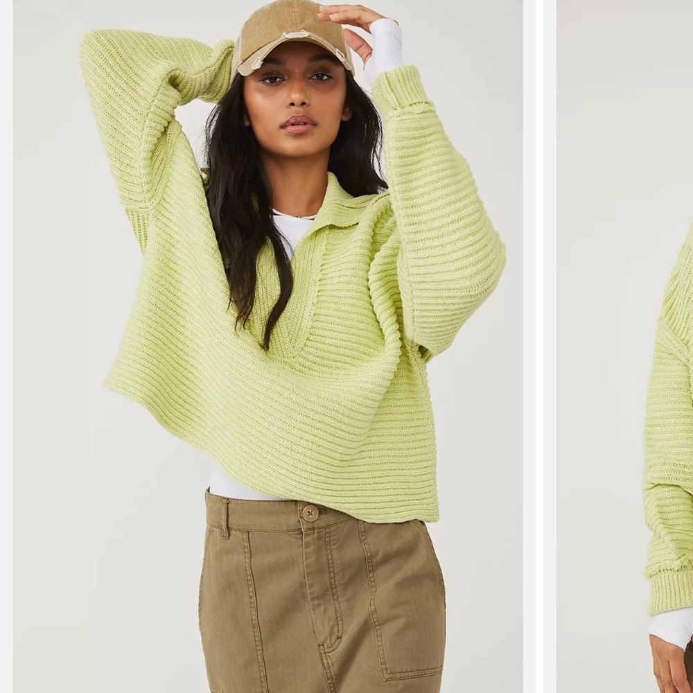 Free People Marlie Pullover Knit Cardigan